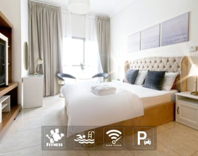 Lovely Studio in Marina near beach & metro – Z1009