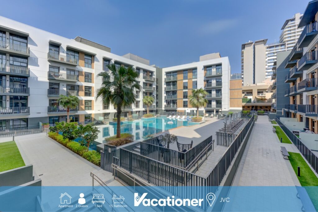 Belgravia Square B – Contemporary One Bed in JVC