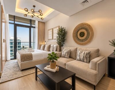 Bright & Elegant Studio | Pool & Gym