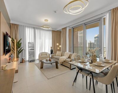 High Floor 2BR in Forte near Dubai Mall