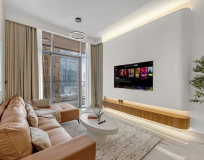 Chic Upgraded 1BR | Business Bay
