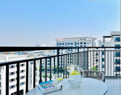 Stylish 1BR | Yas Waterworld Views | Yas Island