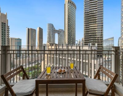 FIRST CLASS | 1BR | Luxe Burj & City View