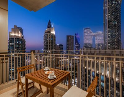 FIRST CLASS | 1BR | Elegant Dubai Skyline