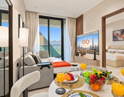Rooftop Infinity Pool, Park View 1BR & Parking